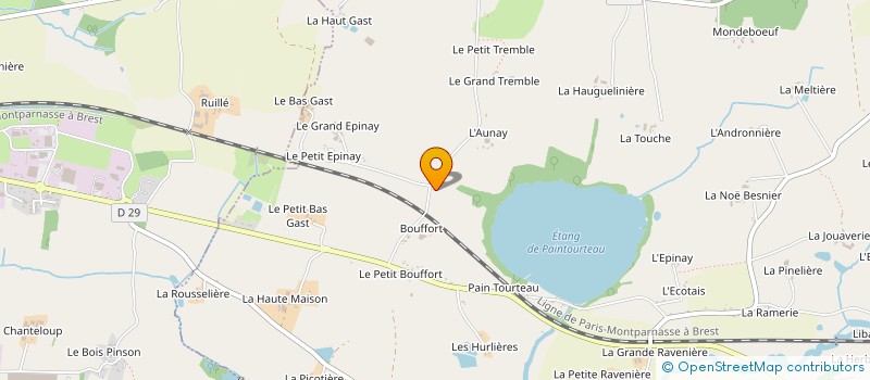 localisation de l'entreprise EURL MECA METAL  MONTREUIL-SOUS-PEROUSE