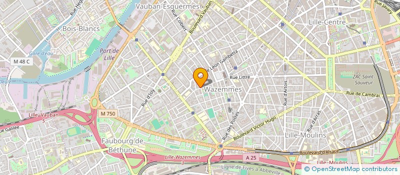localisation de l'entreprise EURL MECELLAH à LILLE