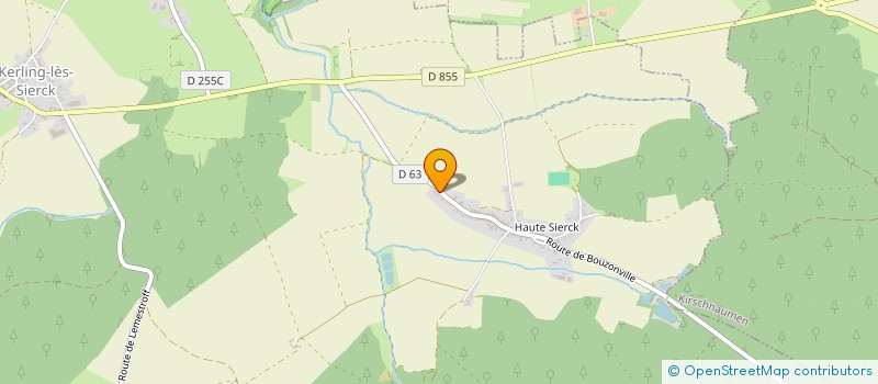 localisation de l'entreprise EURL MEDIABSENTYS  KERLING-LES-SIERCK