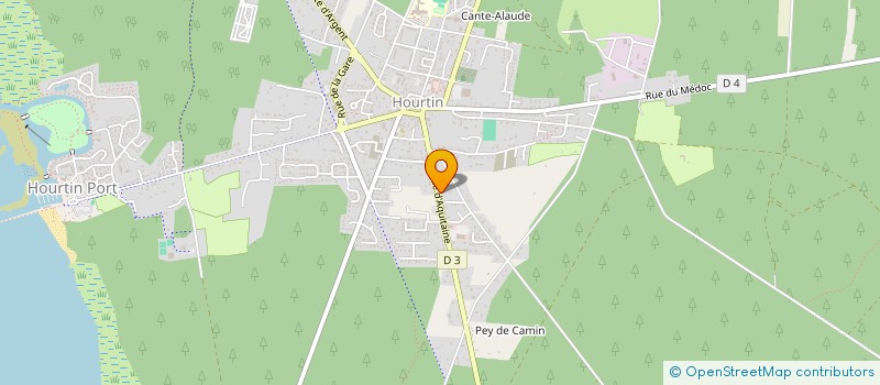 localisation de l'entreprise EURL MEDOC SERVICES PRO à HOURTIN