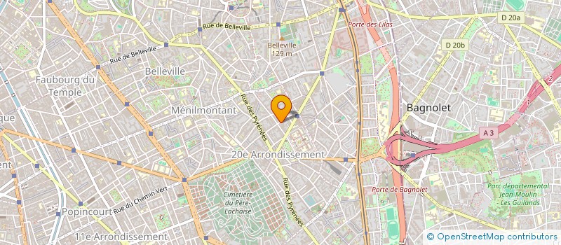 localisation de l'entreprise EURL MEHAMDIA YOUSSEF  PARIS