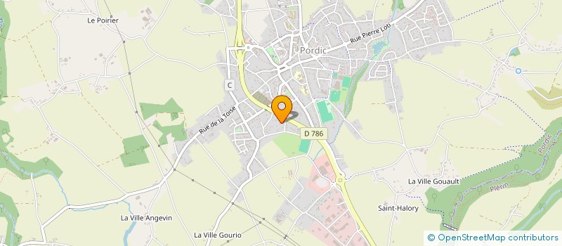 localisation de l'entreprise EURL MEHEUST MARVIN  PORDIC