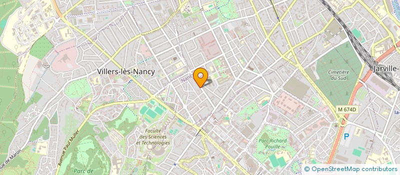 localisation de l'entreprise EURL MEISSA  NANCY