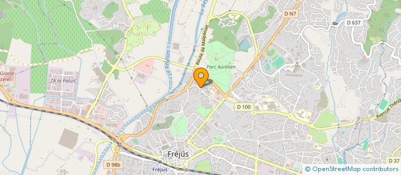 localisation de l'entreprise EURL MEJDOUBI à FREJUS