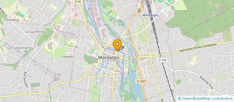localisation de l'entreprise EURL MEKADO 45  MONTARGIS