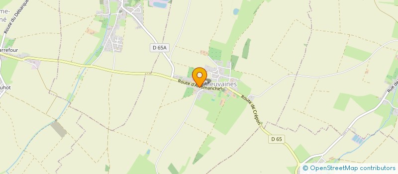 localisation de l'entreprise EURL MELET ECHAFAUDAGE  MEUVAINES