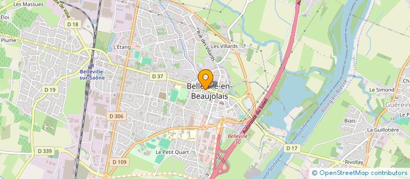 localisation de l'entreprise EURL MELICHAMALINE à BELLEVILLE-EN-BEAUJOLAIS