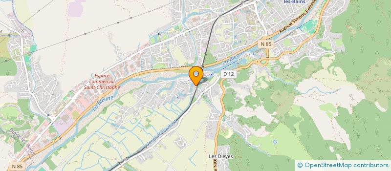 localisation de l'entreprise EURL MELINA à DIGNE-LES-BAINS
