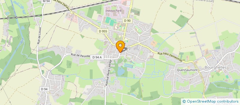 localisation de l'entreprise EURL MELODIE REQUIER  GENILLE