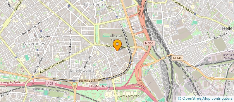 localisation de l'entreprise EURL MENA à LILLE