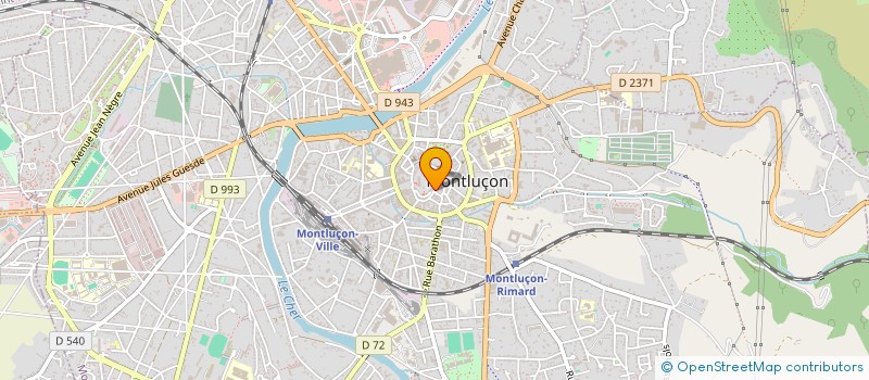 localisation de l'entreprise EURL MENDES à MONTLUCON