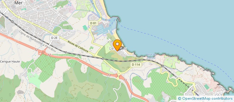 localisation de l'entreprise EURL MENJE ECAILLE à ARGELES SUR MER