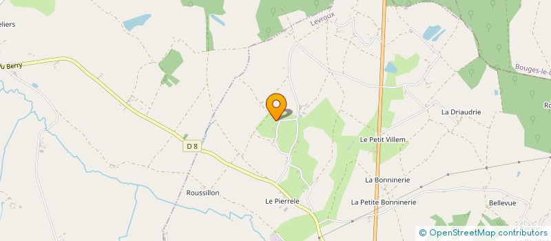 localisation de l'entreprise EURL MENUISERIE GUILLAUME à LEVROUX
