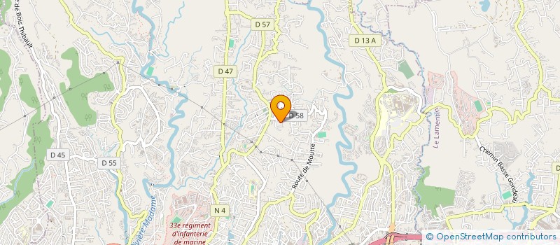 localisation de l'entreprise EURL MERCH DILLON  FORT DE FRANCE