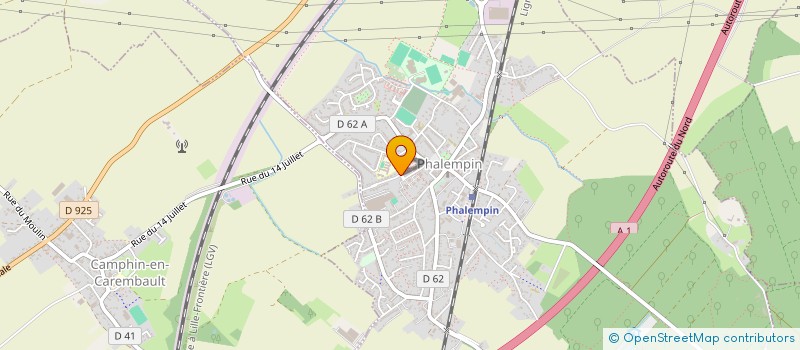 localisation de l'entreprise EURL MERLEN  PHALEMPIN