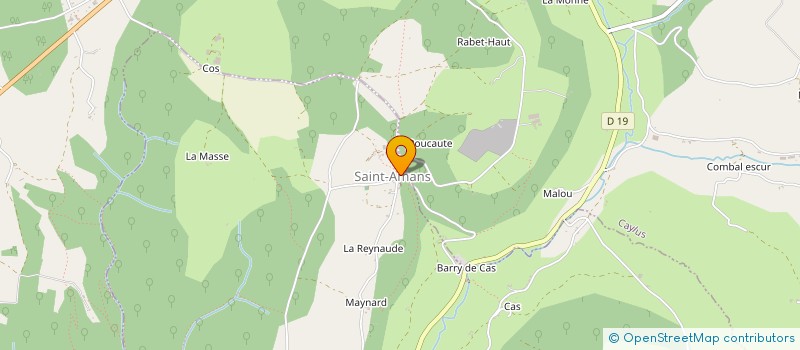 localisation de l'entreprise EURL MERLIN  ESPINAS