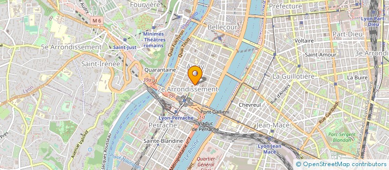 localisation de l'entreprise EURL MERMOZ  LYON