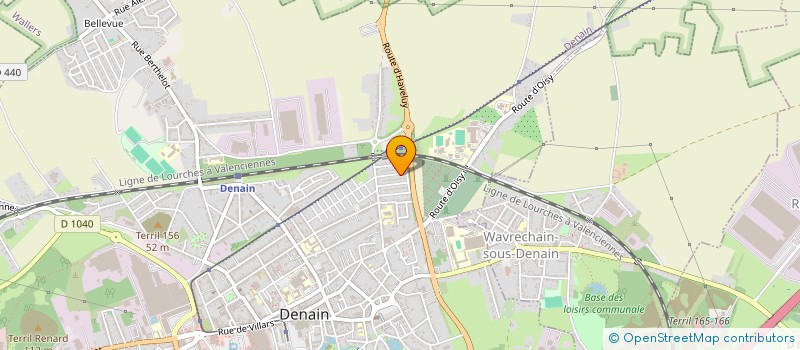 localisation de l'entreprise EURL MESD  DENAIN