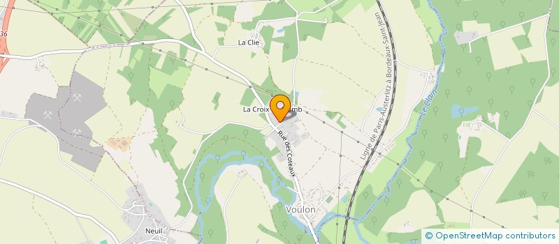 localisation de l'entreprise EURL MESMIN EMMANUEL  VOULON