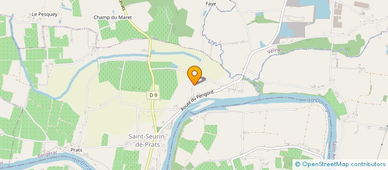 localisation de l'entreprise EURL METAL SERVICE DU VELINOIS  MONTCARET