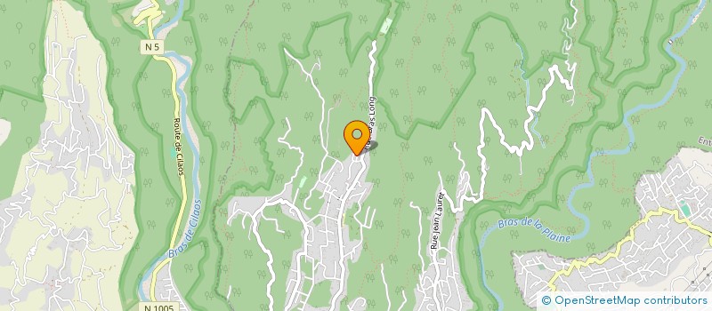 localisation de l'entreprise EURL METAL SUD  ENTRE-DEUX