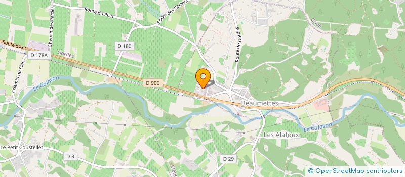 localisation de l'entreprise EURL METALLERIE DES AMANDIERS à BEAUMETTES