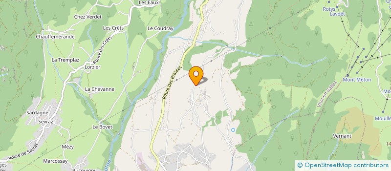 localisation de l'entreprise EURL METRIQUE INSPECTION à VIUZ-EN-SALLAZ