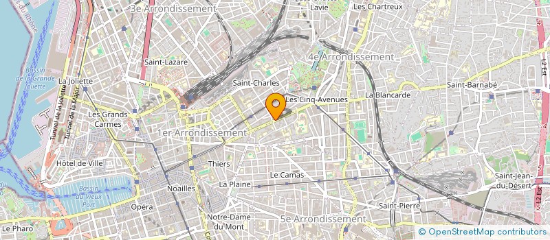 localisation de l'entreprise EURL MEUBLES ET PRESTIGE à MARSEILLE