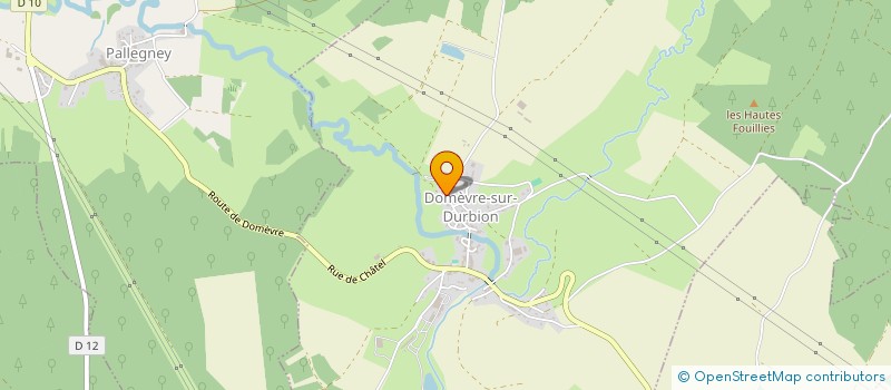 localisation de l'entreprise EURL MFDS AFFANI  DOMEVRE-SUR-DURBION