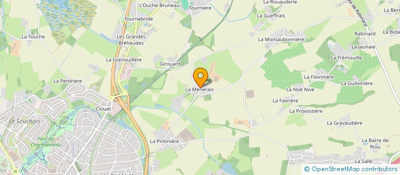 localisation de l'entreprise EURL MG à CARQUEFOU