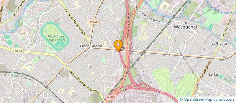 localisation de l'entreprise EURL MGS à MARCQ-EN-BARŒUL