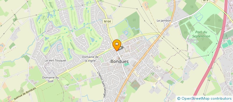 localisation de l'entreprise EURL MHM ARCHI STUDIO  BONDUES