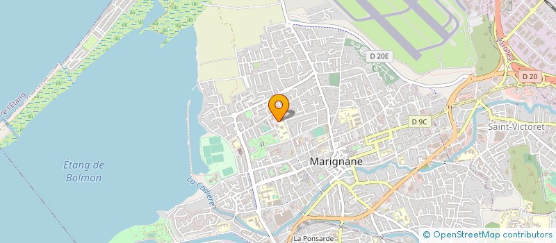 localisation de l'entreprise EURL MICALLEF CUFFARO BATI CALO à MARIGNANE