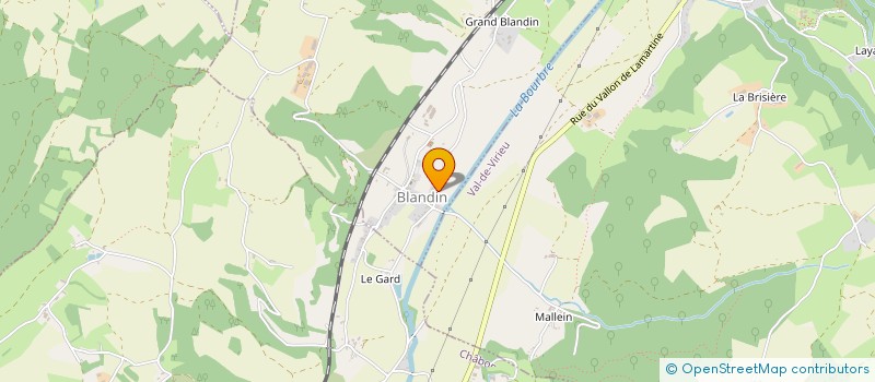 localisation de l'entreprise EURL MICHALLET  CHABONS