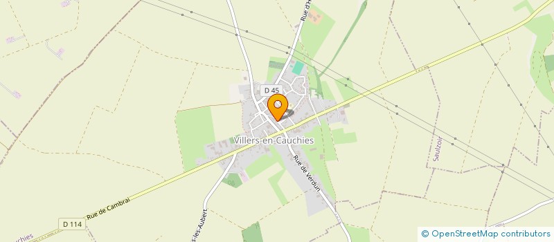 localisation de l'entreprise EURL MICHEL SENECHAL à VILLERS-EN-CAUCHIES