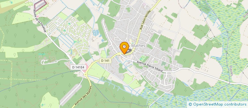 localisation de l'entreprise EURL MICHENN  LES MATHES