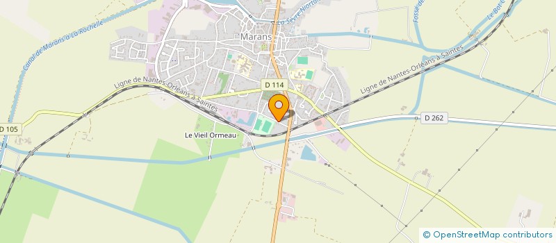 localisation de l'entreprise EURL MICKAEL MASSETEAU  MARANS