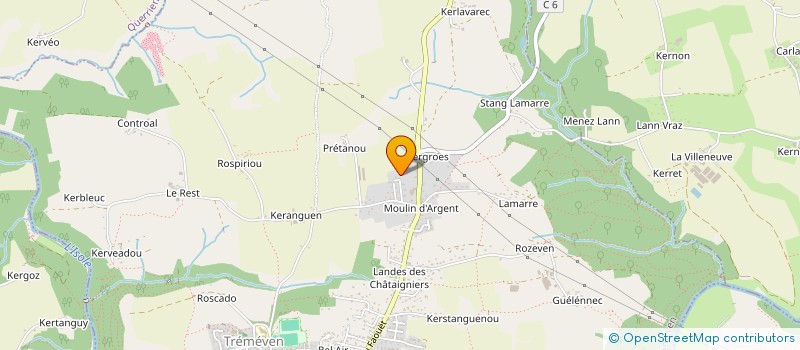 localisation de l'entreprise EURL MIK REMORQUE  TREMEVEN