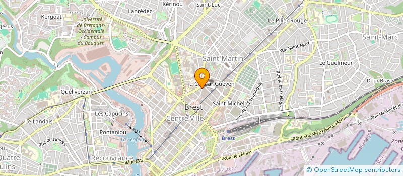 localisation de l'entreprise EURL MILLE RENOV à BREST