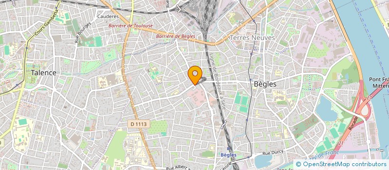 localisation de l'entreprise EURL MILLESIME AUTO à BEGLES