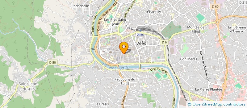 localisation de l'entreprise EURL MIMIR 30 à ALES