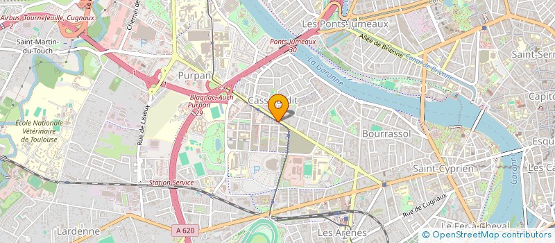 localisation de l'entreprise EURL MIMOUN à TOULOUSE