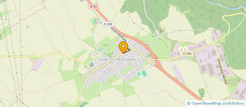 localisation de l'entreprise EURL MIMOUNI  VILLERS-LA-MONTAGNE