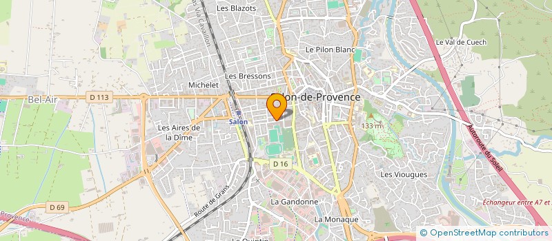 localisation de l'entreprise EURL MIQUEE GUY à SALON-DE-PROVENCE