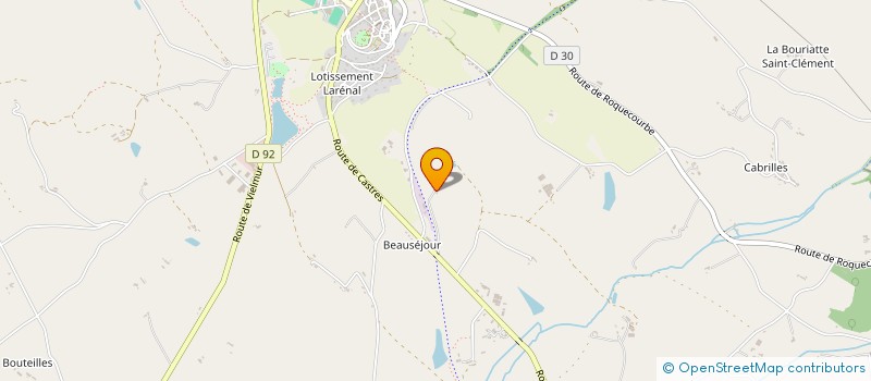 localisation de l'entreprise EURL MIQUEL DU CONDUCHE à LAUTREC