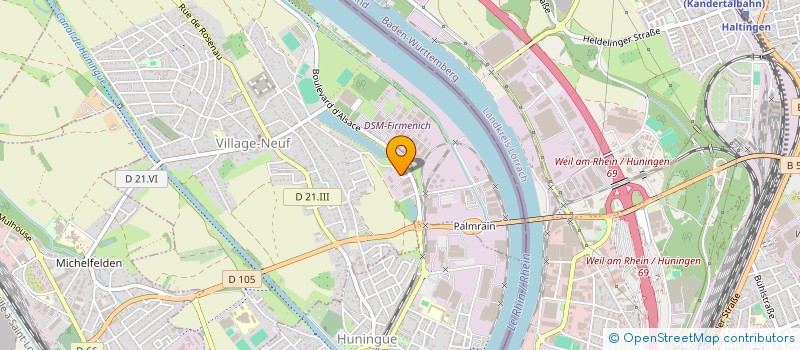 localisation de l'entreprise EURL MISTER BAMS TROPICAL FOOD  VILLAGE-NEUF