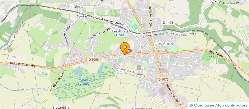 localisation de l'entreprise EURL MKL à LES ABRETS EN DAUPHINE
