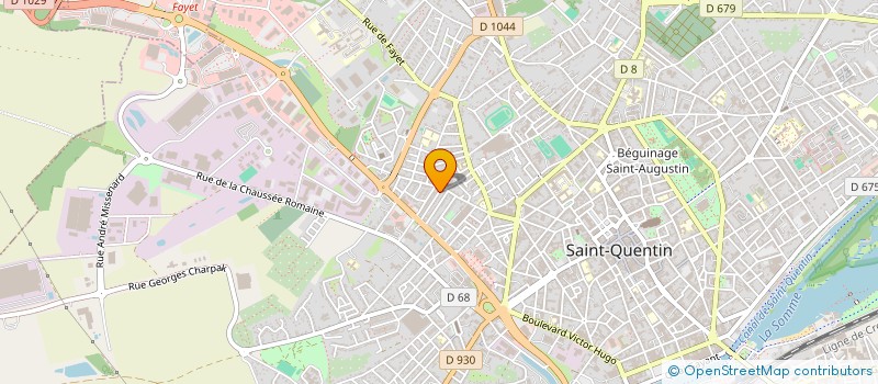 localisation de l'entreprise EURL MML SERVICES à SAINT-QUENTIN