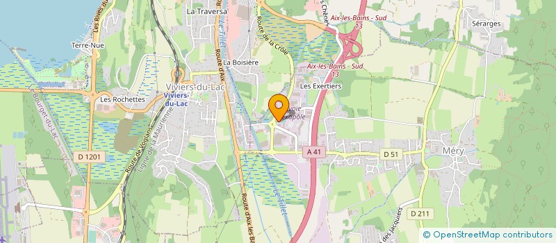 localisation de l'entreprise EURL MO2I - MAITRISE D'OEUVRE INGENIERIE DES INFRASTRUCTURES à MERY