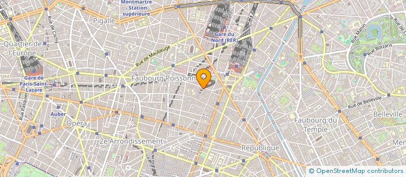 localisation de l'entreprise EURL MODELLE  PARIS